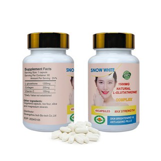 Glutathione Capsules for Skin Whitening